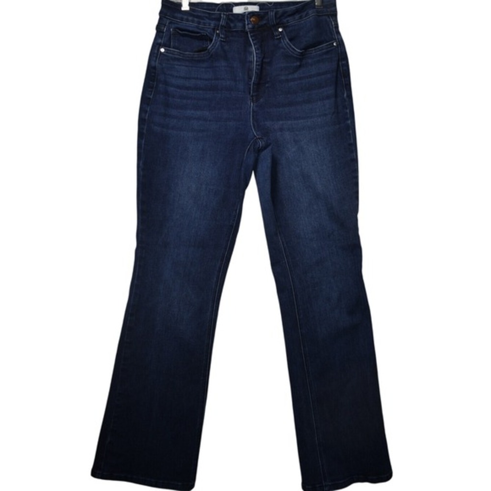 RG Los Angeles Bootcut‎ High Rise Tummy Control  Dark Wash Denim Womens Size 13